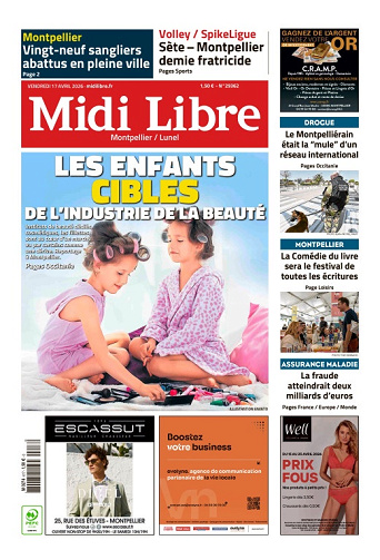Midi Libre (14 Éditions) Du Vendredi 17 Avril 2026