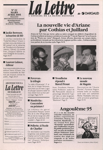 La Lettre De Dargaud - Tome 22