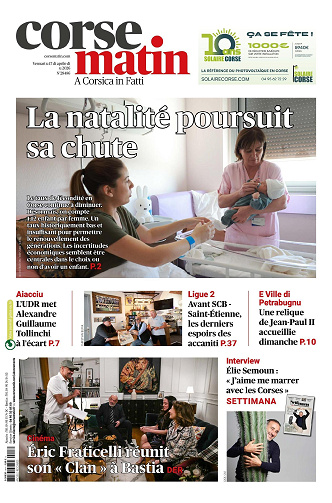 Corse Matin - 17 Avril 2026