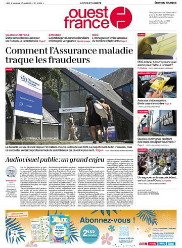 Ouest-France Édition France - 17 Avril 2026