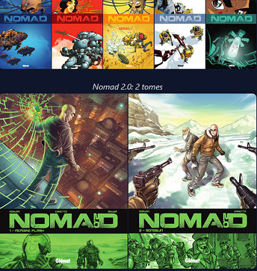 Pack Nomad et Nomad 2.0 7 Tomes