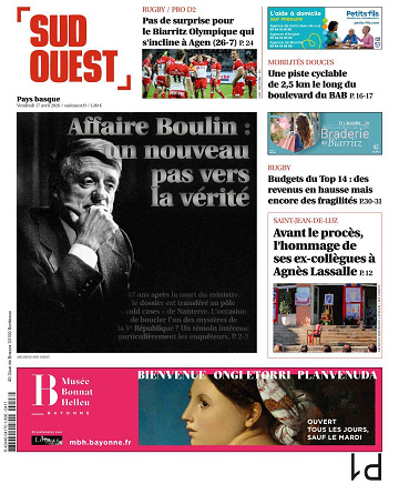 Sud Ouest Pays basque - 17 Avril 2026