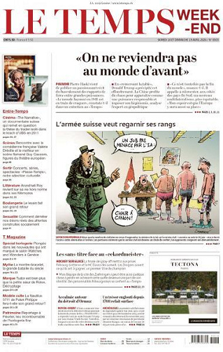 Le Temps - 18-19 Avril 2026