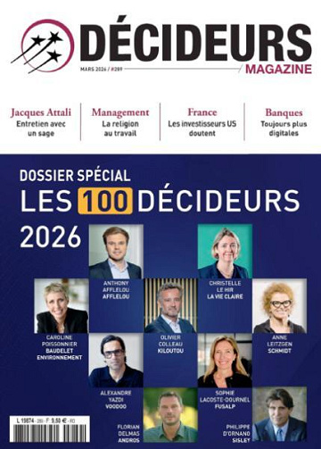 Décideurs Magazine - Mars 2026