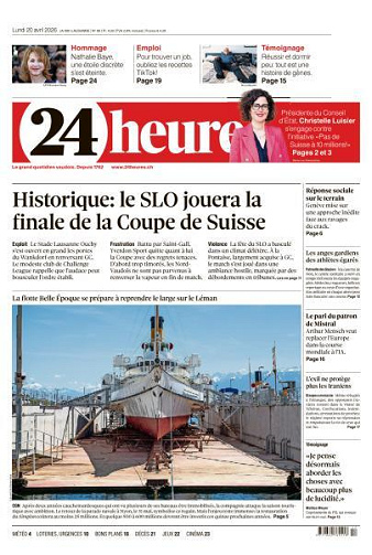 24 heures - 20 Avril 2026