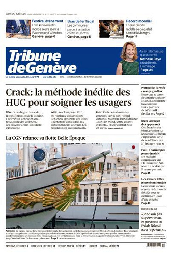 Tribune de Genève - 20 Avril 2026