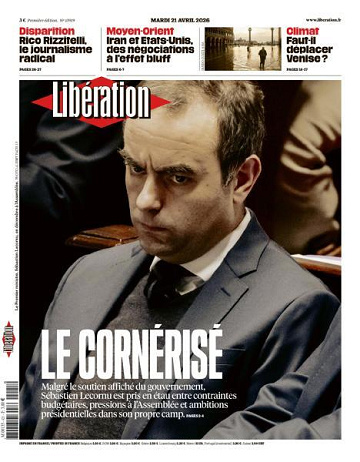 Libération du Mardi 21 Avril 2026