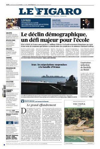 Le Figaro du Mardi 21 Avril 2026