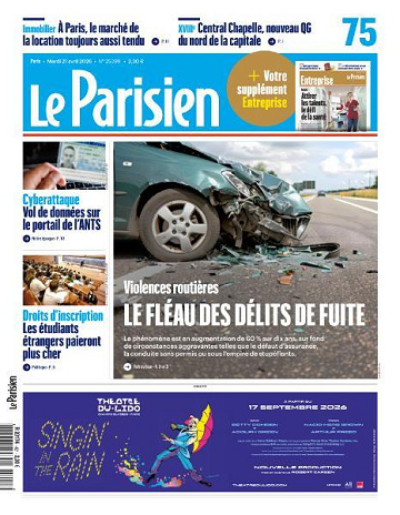 Le Parisien - 21 Avril 2026