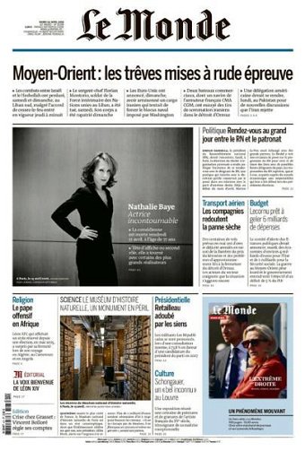 Le Monde - 21 Avril 2026