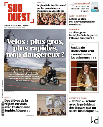 Sud Ouest (10 Éditions) Du Mardi 21 Avril 2026