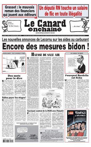 Le Canard enchaîné - 22 Avril 2026