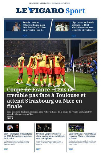 Le Figaro Sport - 22 Avril 2026