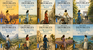 La Bicyclette Bleue - Intégrale 10 tomes - Régine Deforges (1981-2007)