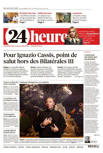 24 heures - 22 Avril 2026