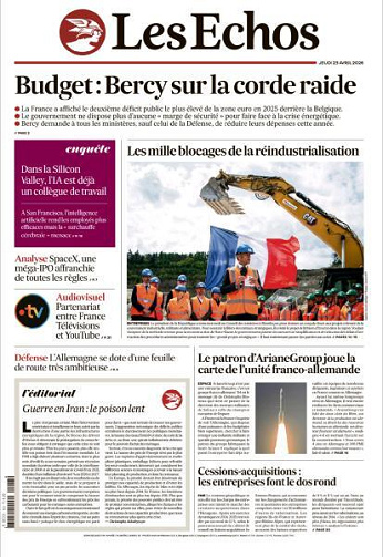 Les Echos - 23 Avril 2026