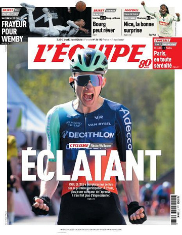 L’equipe du Jeudi 23 Avril 2026