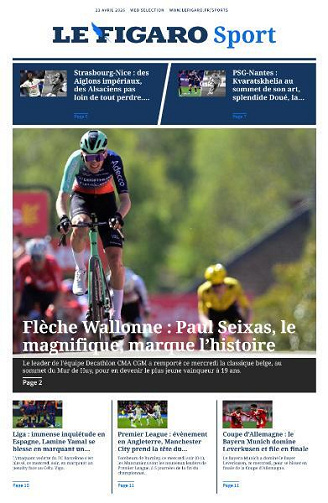 Le Figaro Sport - 23 Avril 2026