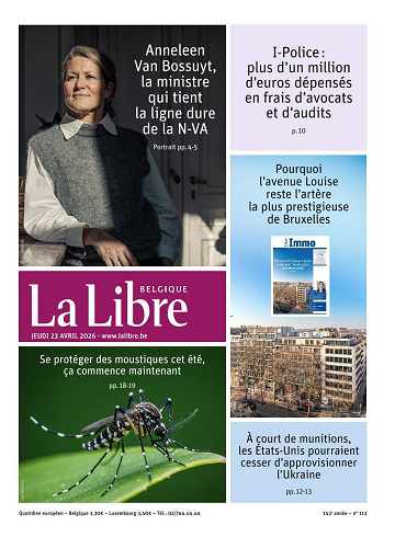 La Libre Belgique Du Jeudi 23 avril 2026