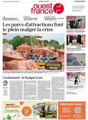 Ouest-France Édition France - 23 Avril 2026