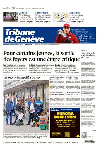 Tribune de Genève - 23 Avril 2026