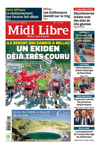 Midi Libre (14 Éditions) Du Jeudi 23 Avril 2026