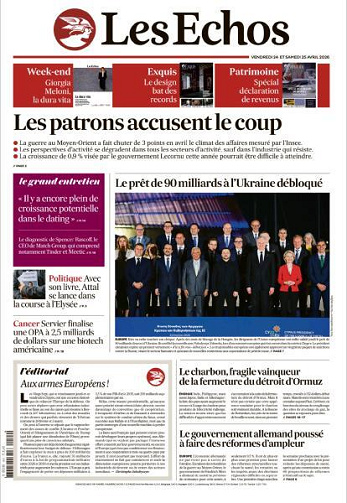 Les Echos - 24-25 Avril 2026