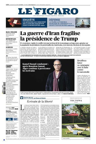 Le Figaro du Vendredi 24 Avril 2026