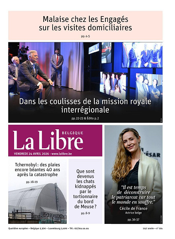 La Libre Belgique Du Vendredi 24 avril 2026