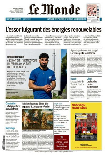 Le Monde - 22 Avril 2026