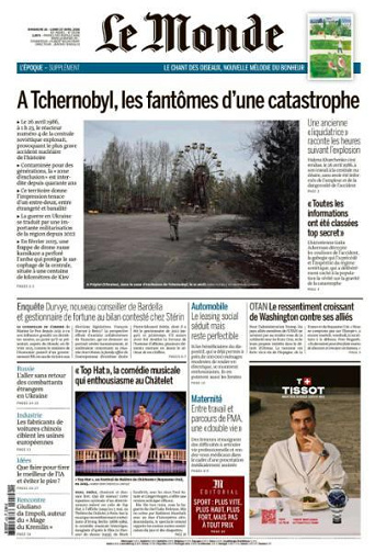 Le Monde - 26-27 Avril 2026
