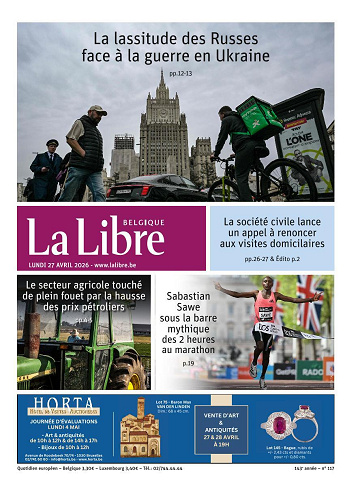 La Libre Belgique Du Lundi 27 avril 2026