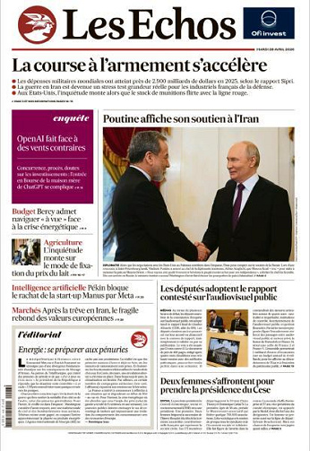 Les Echos - 28 Avril 2026