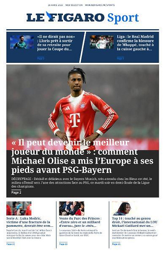 Le Figaro Sport - 28 Avril 2026