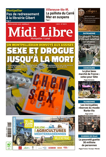 Midi Libre (14 Éditions) Du Mardi 28 Avril 2026