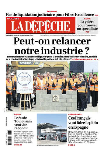 La Dépêche du Midi (16 Éditions) Du Mardi 28 Avril 2026