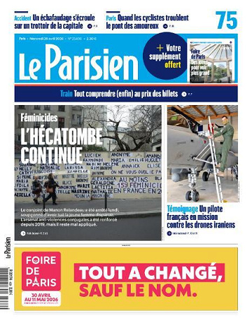 Le Parisien - 29 Avril 2026