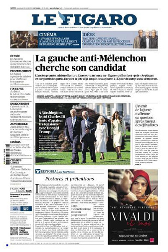 Le Figaro du Mercredi 29 Avril 2026