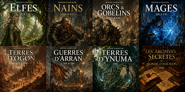 Monde D'Aquilon Terres D'Arran Et Terres D'Ogon : Collectif - 7 séries + 1 Hors séries