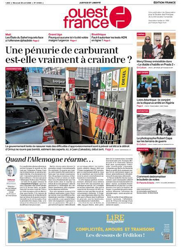Ouest-France Édition France - 29 Avril 2026