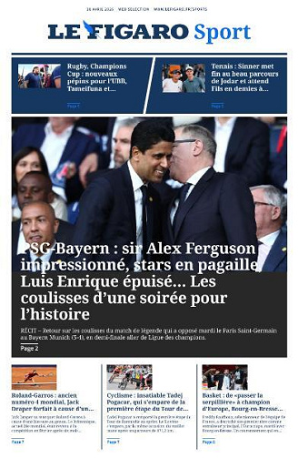 Le Figaro Sport - 30 Avril 2026