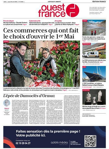 Ouest-France Édition France - 30 Avril 2026