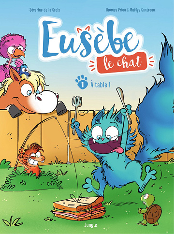 Eusèbe, le chat (De la Croix/Priou) - Tome 01 - À Table ! (2025)