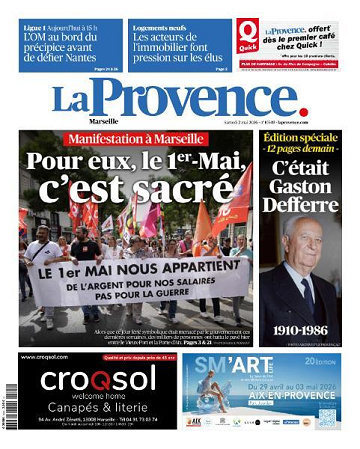 La Provence - 2 Mai 2026