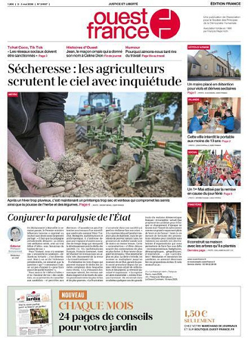 Ouest-France Édition France - 2-3 Mai 2026