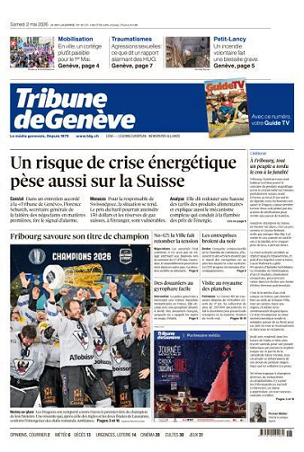Tribune de Genève - 2 Mai 2026