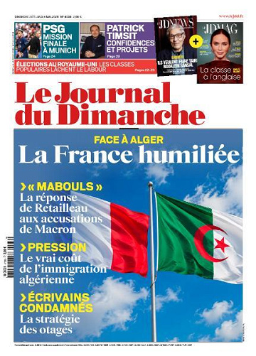 Le Journal du Dimanche - 3 Mai 2026