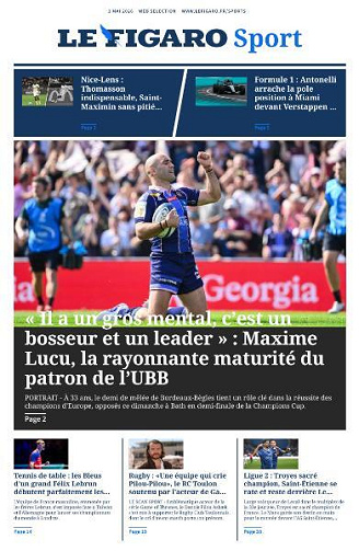 Le Figaro Sport - 3 Mai 2026