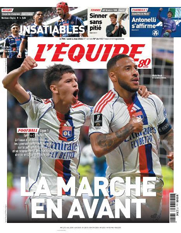 L’equipe du Lundi 4 Mai 2026
