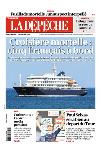 La Dépêche du Midi (16 Éditions) Du Mardi 5 Mai 2026